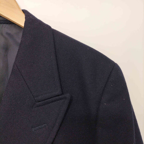 ジェイプレス J.PRESS ピークドラペル ダブルブレスト 背抜き 金ボタン テーラードジャケット 紺ブレ メンズ C92 W80 T170