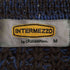 インターメッツォ INTERMEZZO 編み込み グラデーション ニットポロ メンズ import:M
