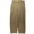 ユニクロユー UNIQLO U ワイドフィットチノ 73cm ベージュ メンズ 73cm