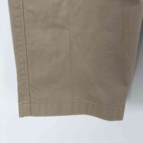 ユニクロユー UNIQLO U ワイドフィットチノ 73cm ベージュ メンズ 73cm