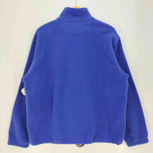 ランズエンド LANDS END 90-00s ハーフジップ フリース プルオーバー 裾ドローコード メンズ import:M