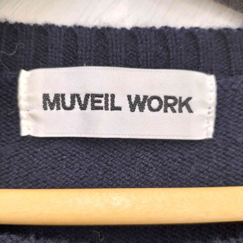 ミュベール ワーク MUVEIL WORK キャラクターコラボ ニット レディース JPN:38