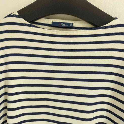 セントジェームス SAINT JAMES ボーダー ボートネック カットソー レディース JPN:L