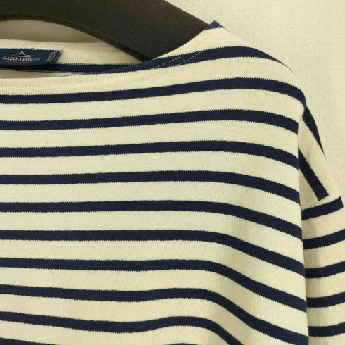 セントジェームス SAINT JAMES ボーダー ボートネック カットソー レディース JPN:L