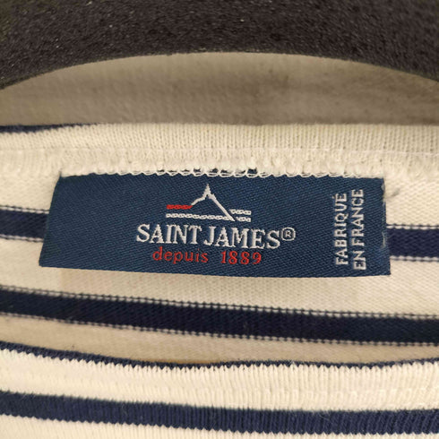 セントジェームス SAINT JAMES ボーダー ボートネック カットソー レディース JPN:L