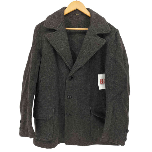 ウールリッチ WOOLRICH 40S 黒タグ USA製 4つポケ 3B ウール ハンティング ジャケット メンズ