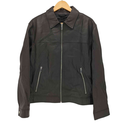 セオリー theory RHETT ZIP LEATHER JACKET メンズ JPN:M