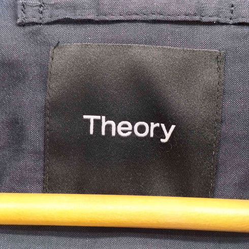 セオリー theory 24SS DARRIUS HD UL_GOOD CRUNCH リネン ジップアップ パーカー メンズ import:M