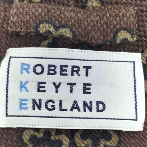 ROBERT KEYTE 花柄ネクタイ メンズ