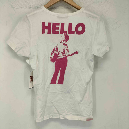 ヒステリックグラマー HYSTERIC GLAMOUR 00s GOODBYE HELLO プリントTee レディース FREE
