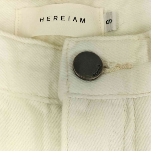 ヘレイアム HEREIAM ワイドデニムパンツ レディース JPN:S