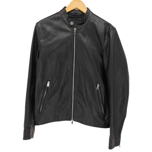 セオリー theory 21AW WYMMORE L GRAND NAPPA カウレザー シングルライダース ジャケット メンズ import:XS