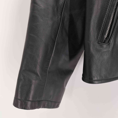 セオリー theory 21AW WYMMORE L GRAND NAPPA カウレザー シングルライダース ジャケット メンズ import:XS