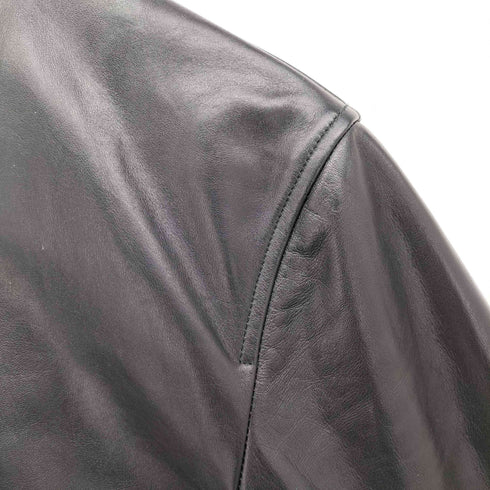 セオリー theory 21AW WYMMORE L GRAND NAPPA カウレザー シングルライダース ジャケット メンズ import:XS