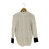 ジルサンダーネイビー JIL SANDER NAVY 袖切替 バンドカラー シャツ レディース 34