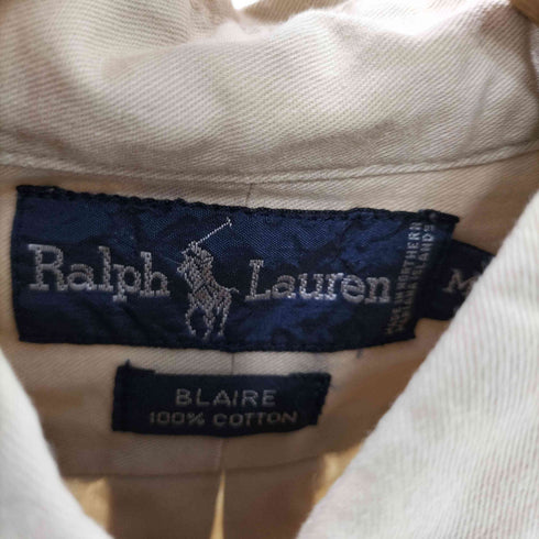 ラルフローレン RALPH LAUREN BLAIRE ポニー 刺繍 ボタンダウン L/S ブロード シャツ メンズ import:M