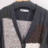 ザラ ZARA パッチワーク ニット カーディガン レディース import:S