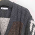 ザラ ZARA パッチワーク ニット カーディガン レディース import:S