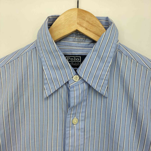 ポロラルフローレン POLO RALPH LAUREN ポニー 刺繍 ストライプ L/S レギュラーカラー シャツ メンズ 15 32/33