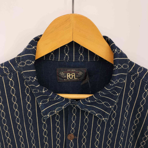 ダブルアールエルラルフローレン RRL RALPH LAUREN JERVIS CAMP-SHORT SLEEVE-CARDIGAN メンズ import:M