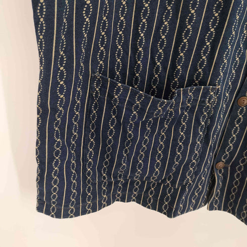 ダブルアールエルラルフローレン RRL RALPH LAUREN JERVIS CAMP-SHORT SLEEVE-CARDIGAN メンズ import:M