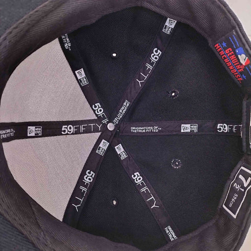 ニューエラ NEW ERA 59FIFTY MLB チームロゴ 刺繍 ベースボールキャップ メンズ 7 1/2