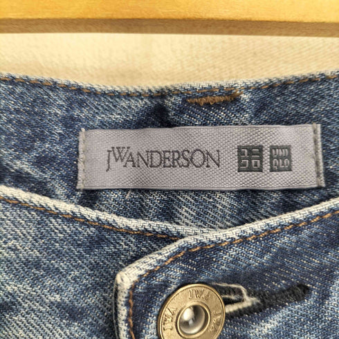 ユニクロジェイダブリューアンダーソン UNIQLO JW ANDERSON デニムストレートパンツ レディース JPN:4
