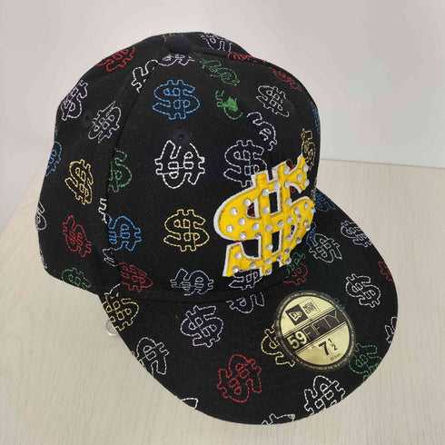 ニューエラ NEW ERA 59FIFTY ドル モノグラム 刺繍 ベースボールキャップ メンズ 7 1/2