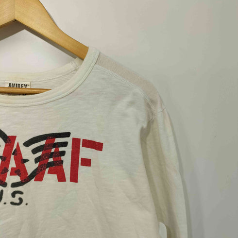 アヴィレックス AVIREX USAF L/S カットソー 長袖 メンズ import:M