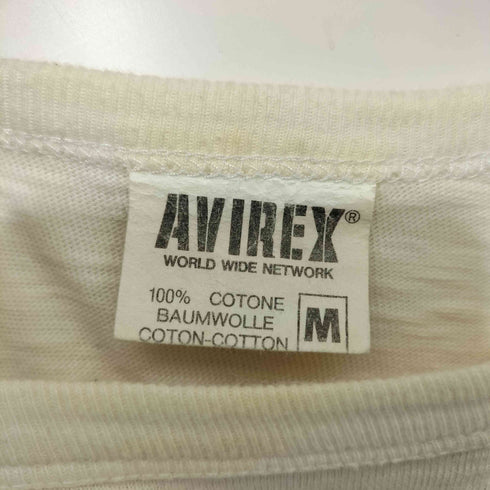 アヴィレックス AVIREX USAF L/S カットソー 長袖 メンズ import:M