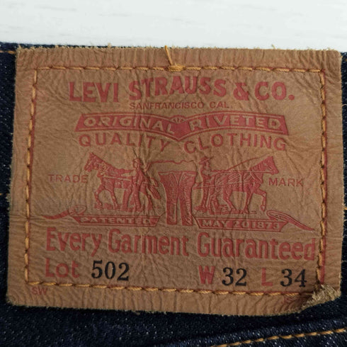 リーバイス Levis 2000年8月製造 ストレートデニムパンツ 502 メンズ W32