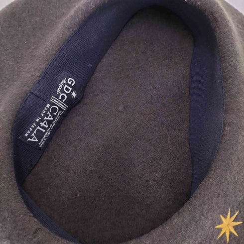 ジーディーシー GDC WOOL BIG BERRET メンズ