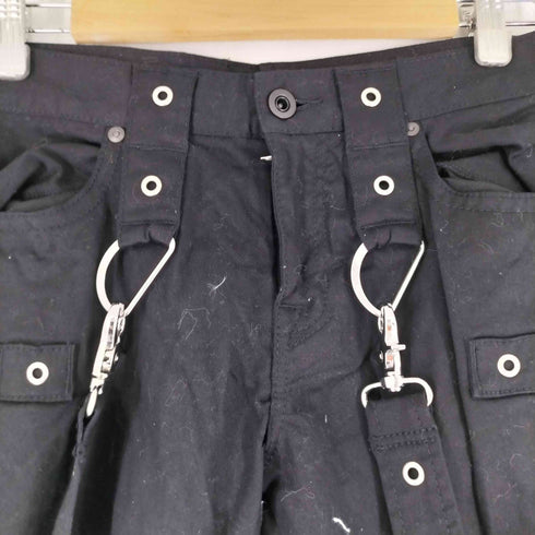 シヴァーライズ CIVARIZE サスペンダー付きボンテージスキニーカーゴパンツ メンズ 46