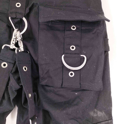 シヴァーライズ CIVARIZE サスペンダー付きボンテージスキニーカーゴパンツ メンズ 46