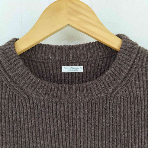 フィグベルメーカーズ PHIGVEL MAKERS GOODMANS SWEATER 細畝 モヘア混 ニット トップス メンズ JPN:2