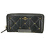 コーチ COACH キルティング ゴールドスタッズ レザー ウォレット レディース
