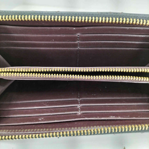 コーチ COACH キルティング ゴールドスタッズ レザー ウォレット レディース