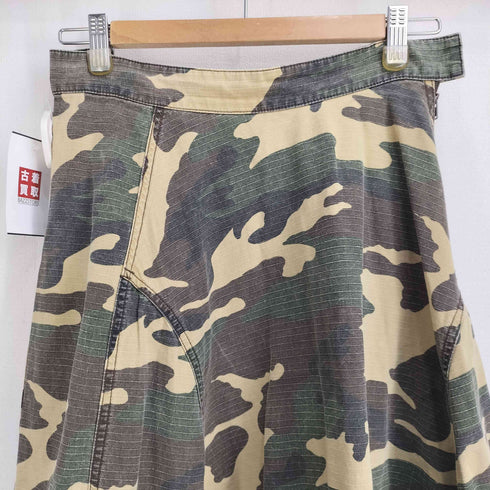 クレオルム CREOLME 迷彩 Aライン フレアスカート レディース JPN:S
