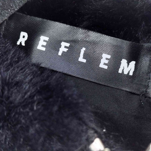 レフレム REFLEM PUベルト付きファーZIPパーカー レディース FREE