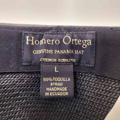Homero Ortega パナマハット メンズ L
