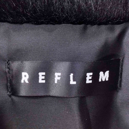 レフレム REFLEM ファーショートジャケット レディース FREE
