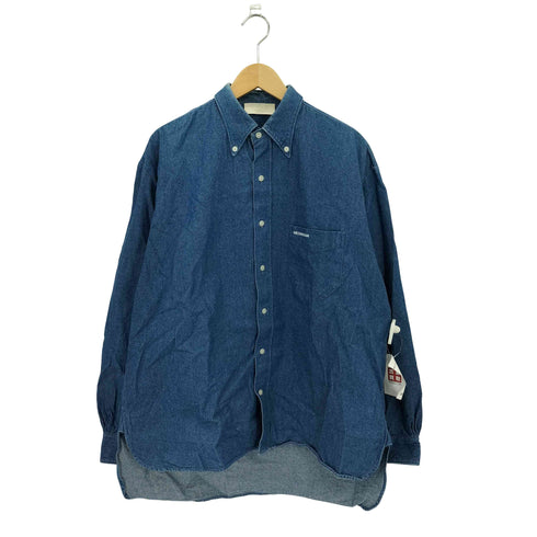ネオンサイン NEON SIGN B.D DENIM SHIRT ボタンダウン デニムシャツ メンズ JPN:44