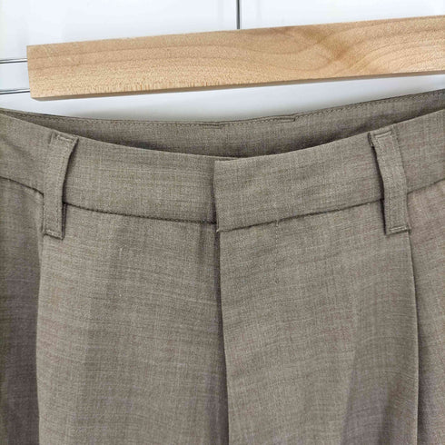 バージズブルック BASISBROEK ポリウールセンタープレス2タックスラックス メンズ JPN:2