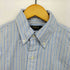 ポロラルフローレン POLO RALPH LAUREN CLASSIC FIT ポニー刺繍 ストライプ レギュラーカラー L/S シャツ メンズ import:M