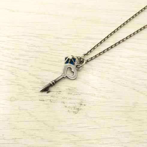 ハリウッドランチマーケット HOLLYWOOD RANCH MARKET HRM刻印 キーデザイン ネックレス レディース