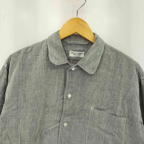 ローブドシャンブルコムデギャルソン robe de chambre COMME des GARCONS L/S ラウンドカラーシャツ メンズ