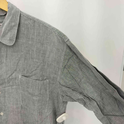 ローブドシャンブルコムデギャルソン robe de chambre COMME des GARCONS L/S ラウンドカラーシャツ メンズ