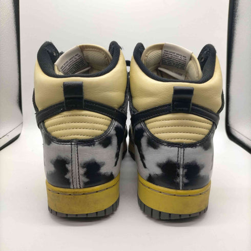 ナイキ NIKE DUNK HIGH 1985 SP ダンク ハイ 1985 SP ブラック アシッド ウォッシュ レモン ドロップ ブラック-サターン ゴールド スニーカー メンズ JPN:27