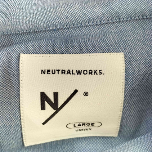 ニュートラルワークス NEUTRALWORKS ショートスリーブ スタンダードオックスフォードボックスシャツ メンズ JPN:L