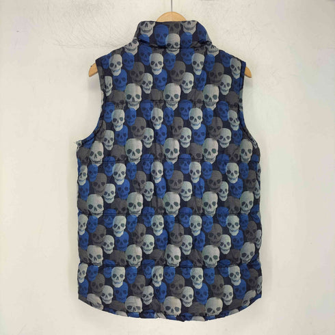 オールドネイビー OLD NAVY スカル柄 中綿ベスト メンズ import:XL